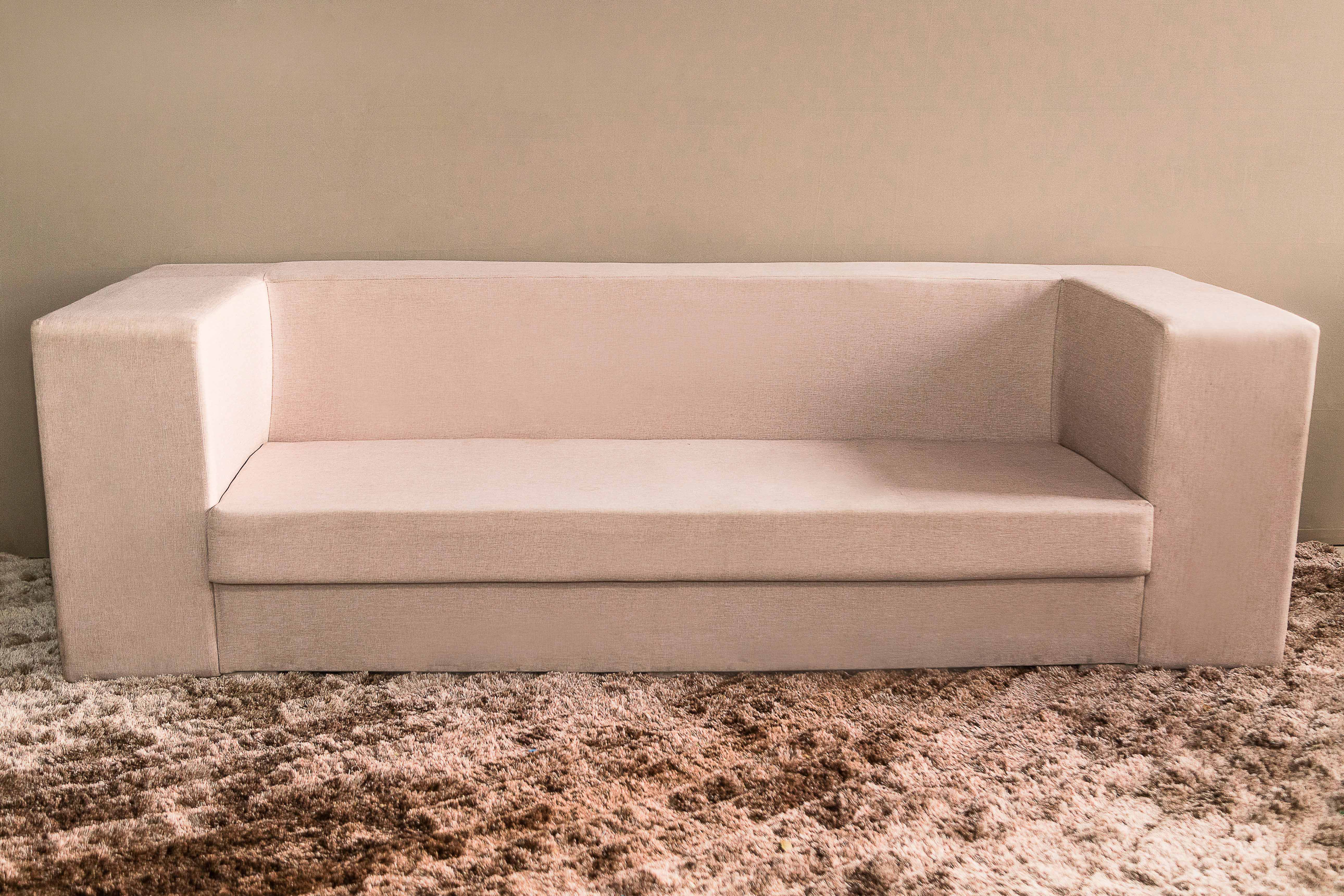 Sofá de Linho - Linhas Retas