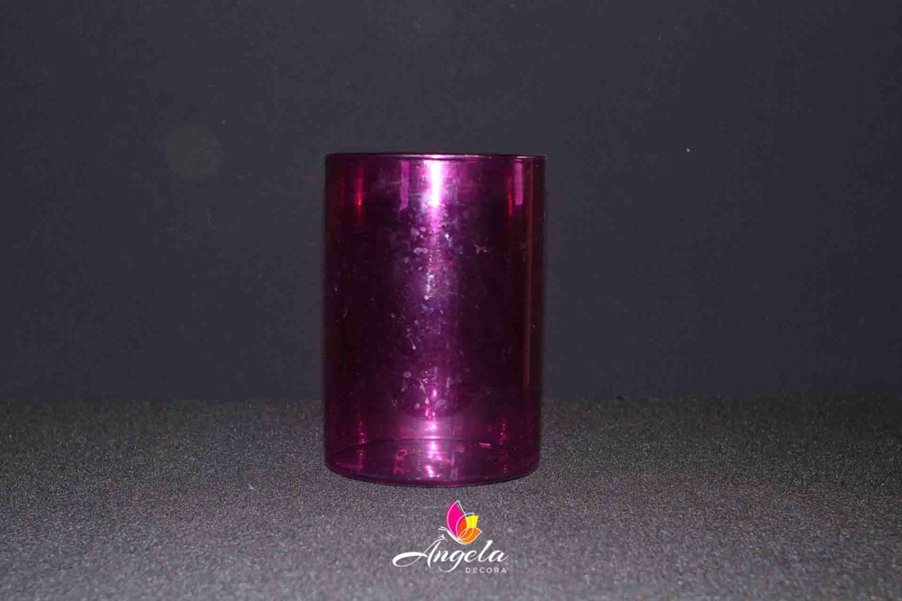 Vaso Cilindro Rosa 