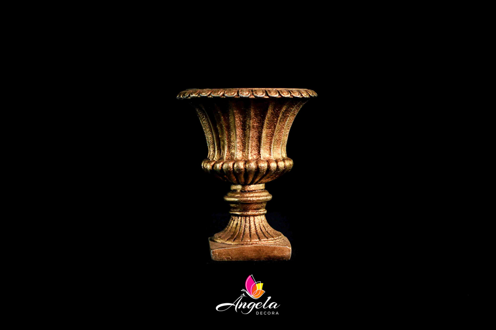 Vaso Dourado ''P'' Boca Larga